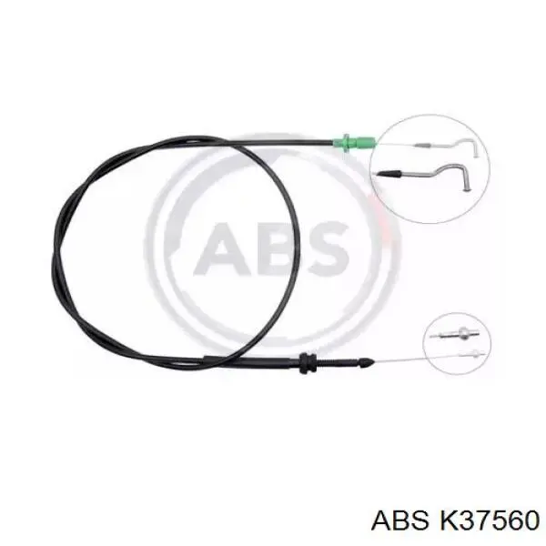 702721555G VAG Cabo/pedal de gás (de acelerador)