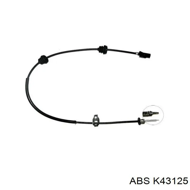 Cabo de acionamento de velocímetro ABS K43125 preço, a partir de 13,18 USD