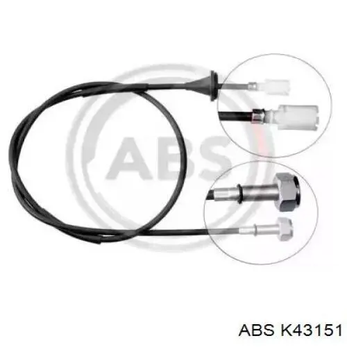 Compre K43151 ABS Cabo de acionamento de velocímetro