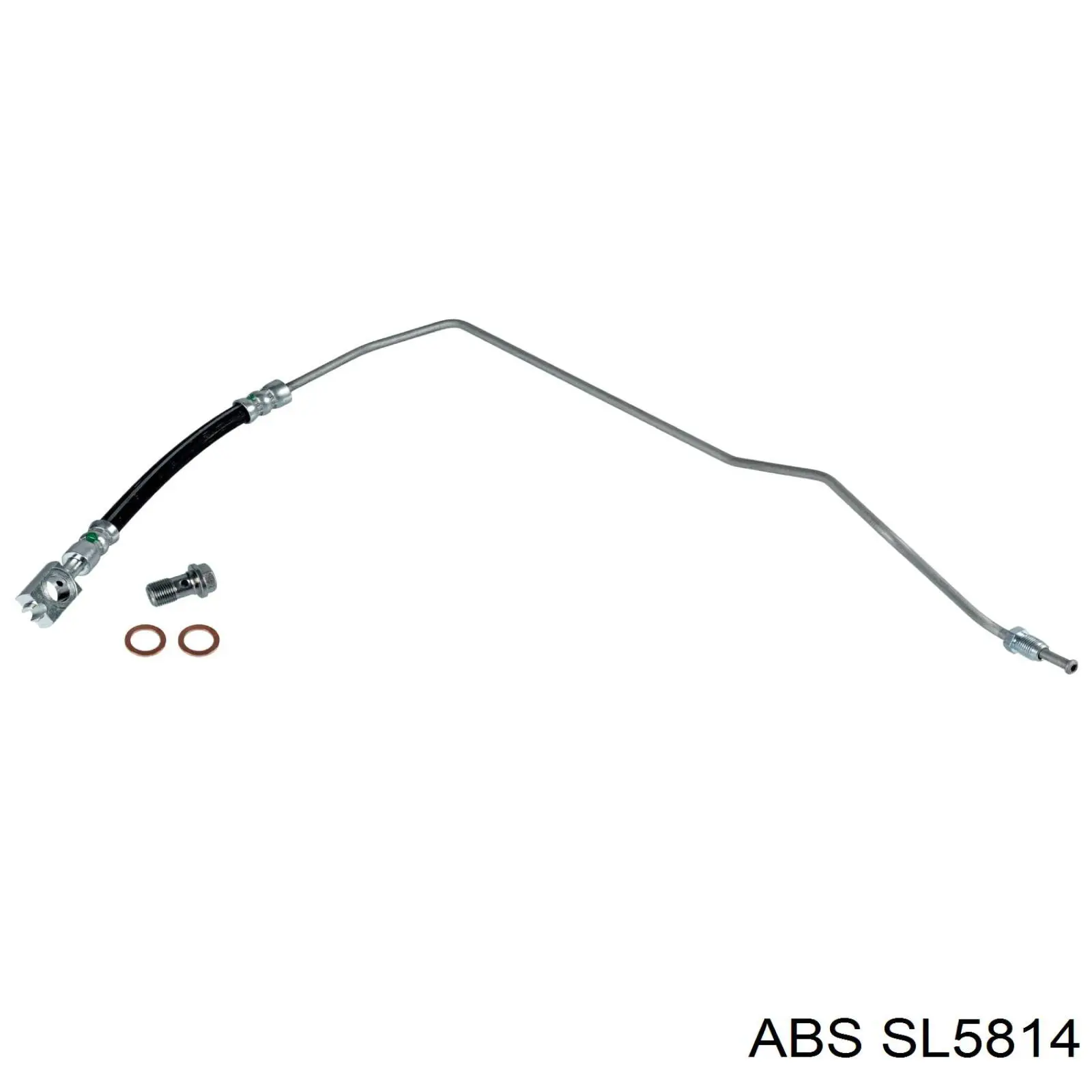 Mangueira do freio traseira esquerda ABS SL5814 preço, a partir de 23,38 USD