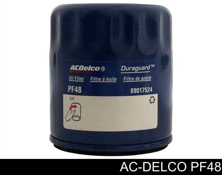 PF48 AC Delco Filtro de óleo