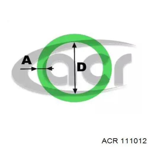 Vedante anular de tubo de aparelho de ar condicionado Peugeot/Citroen 6460T9 preço, a partir de 2,57 USD