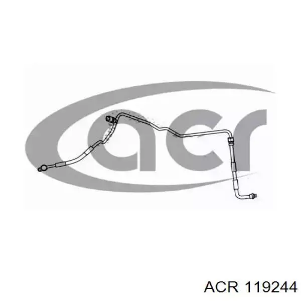 Compre 1358207 Ford Mangueira de aparelho de ar condicionado, desde o radiador até o vaporizador