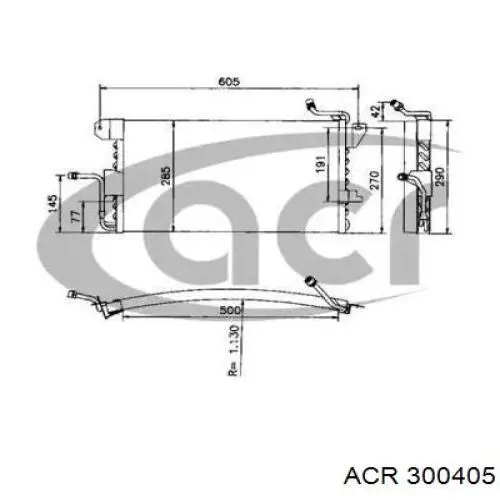 Radiador de aparelho de ar condicionado Nissens 94205 preço, a partir de 83,14 USD