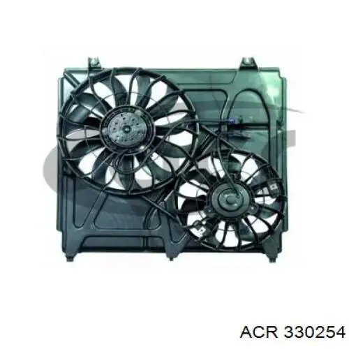 Compre 330254 ACR Ventilador elétrico de esfriamento montado (motor + roda de aletas)