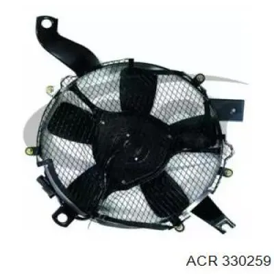 Compre 330259 ACR Difusor do radiador de aparelho de ar condicionado, montado com roda de aletas e o motor