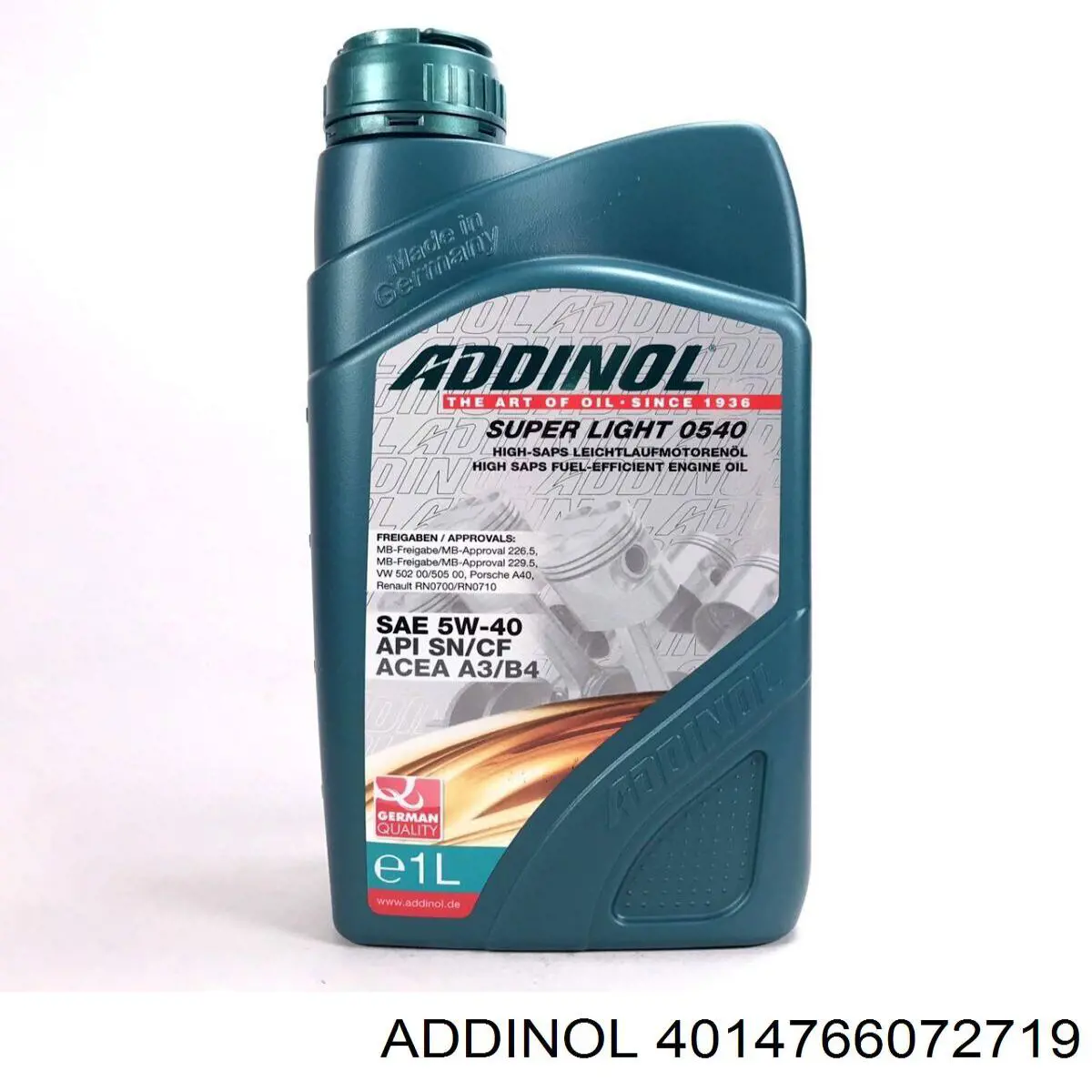 Óleo para motor 4014766072719 Addinol