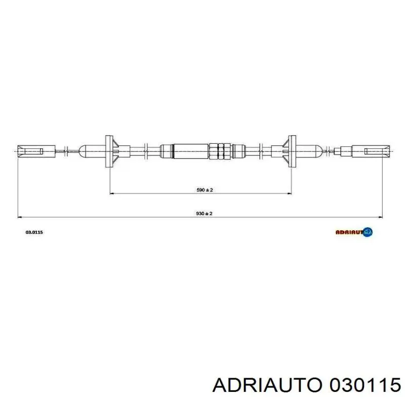 030115 Adriauto Cabo de embraiagem