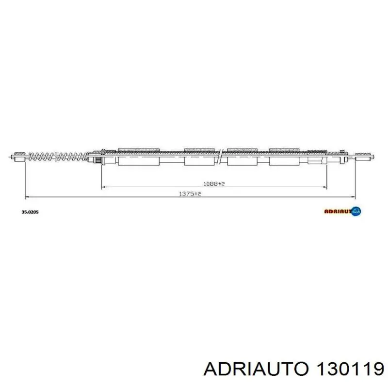 Cabo de embraiagem Adriauto 130119 preço, a partir de 18,68 USD