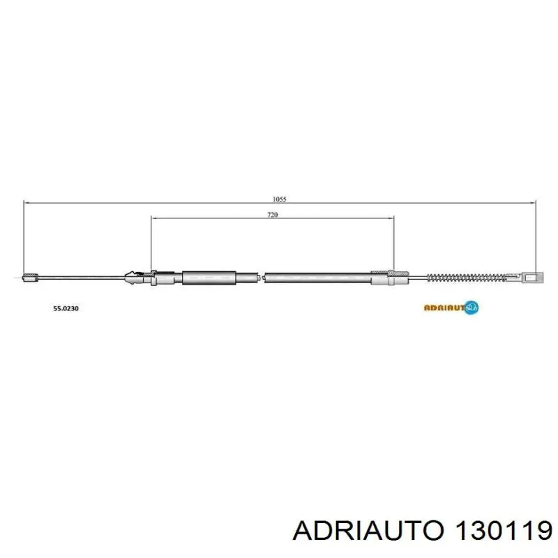 Compre 130119 Adriauto Cabo de embraiagem