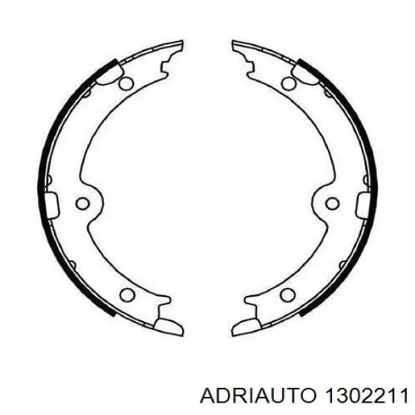 Cabo traseiro direito/esquerdo do freio de estacionamento Adriauto 1302211 preço, a partir de 6,40 USD