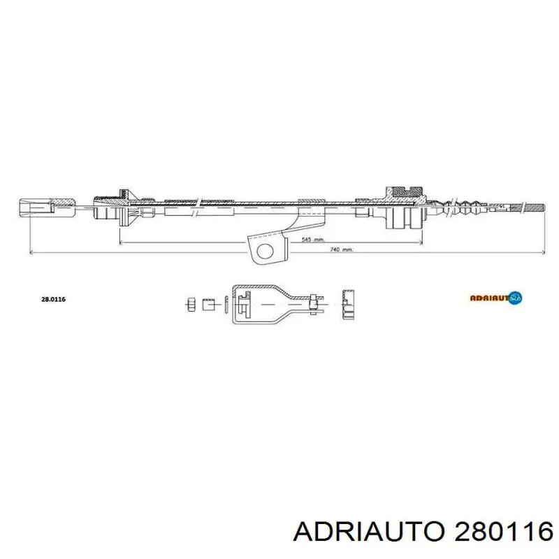 280116 Adriauto Cabo de embraiagem