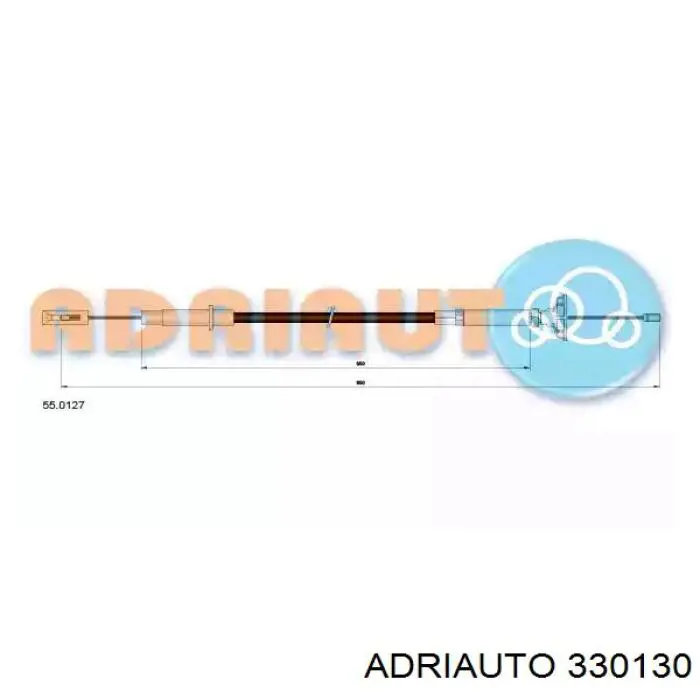 Compre 330130 Adriauto Cabo de embraiagem