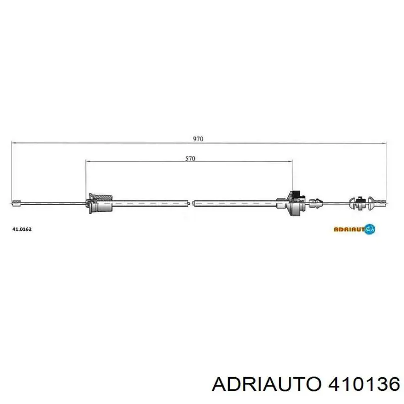 Cabo de embraiagem Adriauto 410136 preço, a partir de 10,18 USD