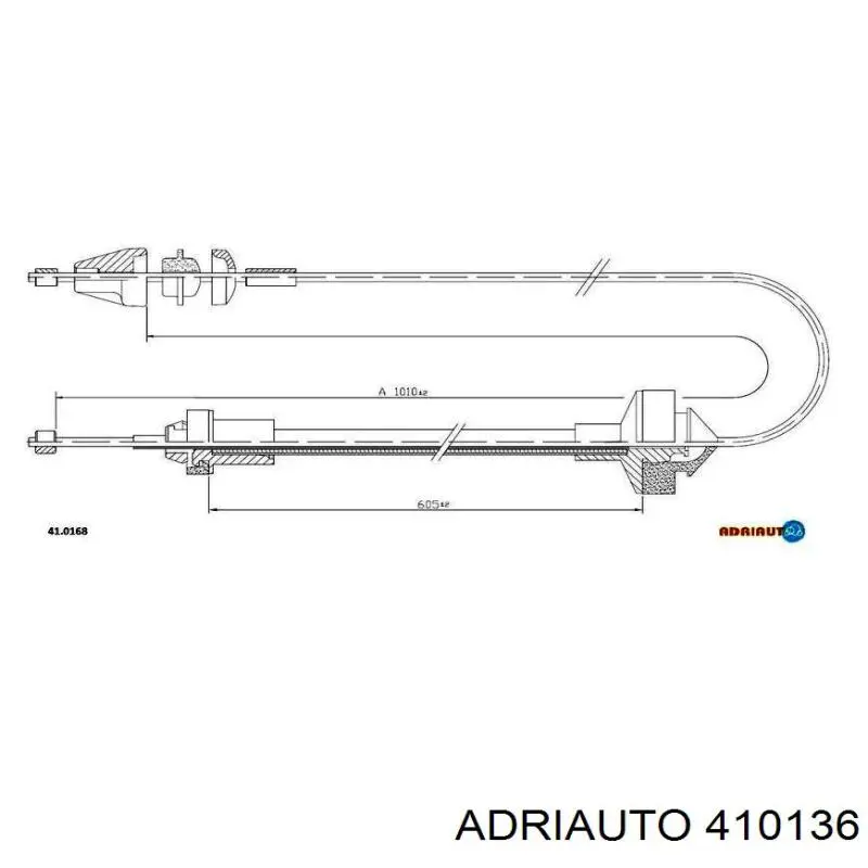 Compre 410136 Adriauto Cabo de embraiagem