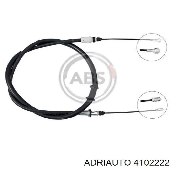 Cabo traseiro direito/esquerdo do freio de estacionamento Adriauto 4102222 preço, a partir de 14,36 USD