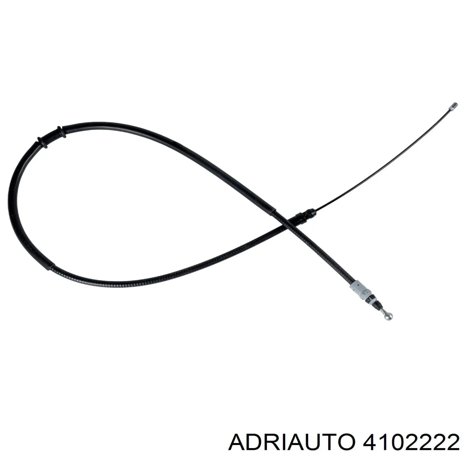 4102222 Adriauto Cabo traseiro direito/esquerdo do freio de estacionamento