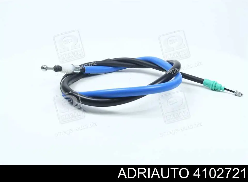 4102721 Adriauto Cabo do freio de estacionamento traseiro direito