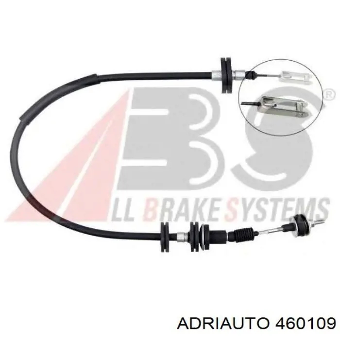 Cabo de embraiagem 460109 Adriauto