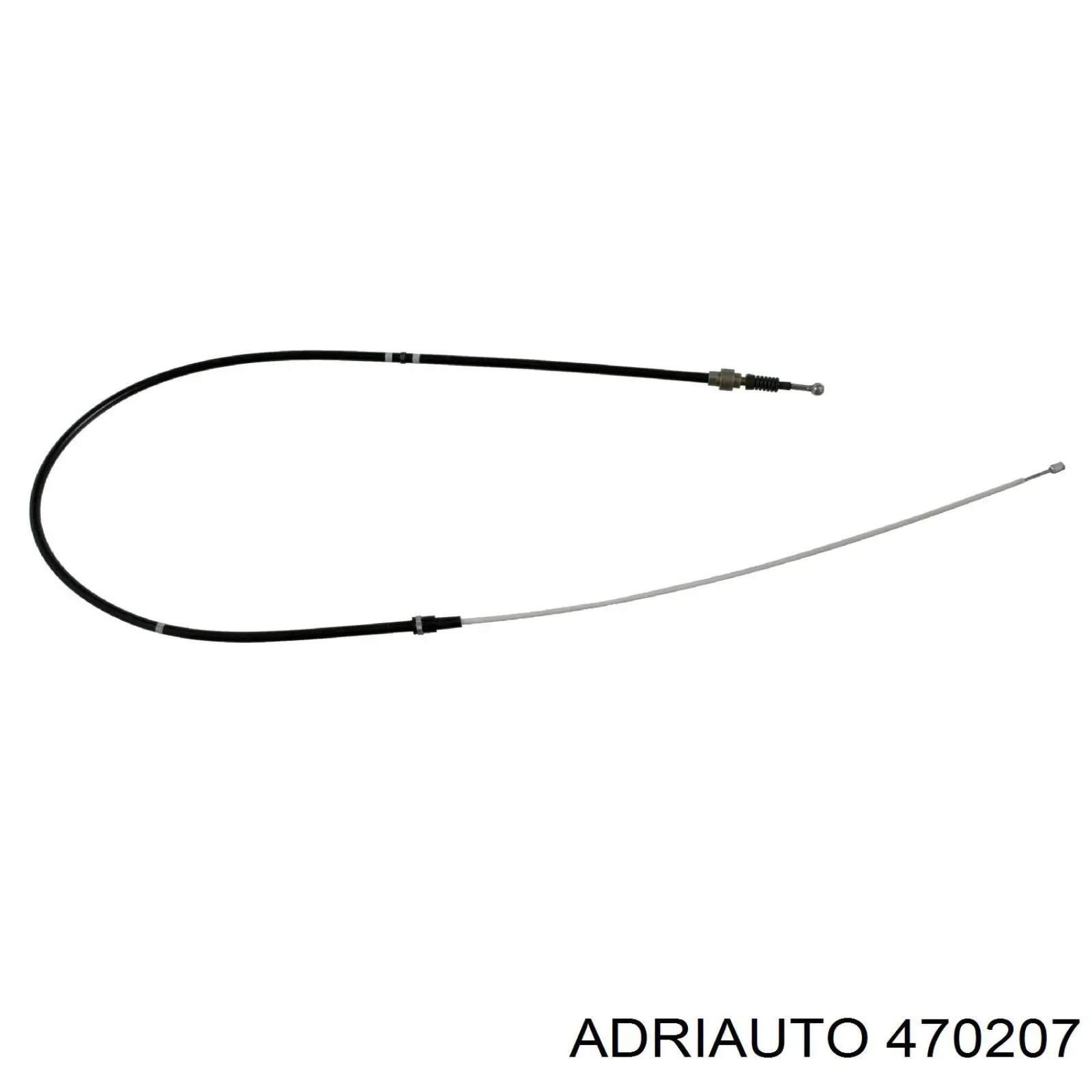 470207 Adriauto Cabo traseiro direito/esquerdo do freio de estacionamento