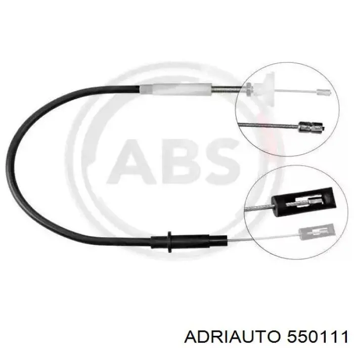 550111 Adriauto Cabo de embraiagem