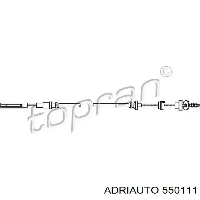 Cabo de embraiagem Adriauto 550111 preço, a partir de 11,35 USD