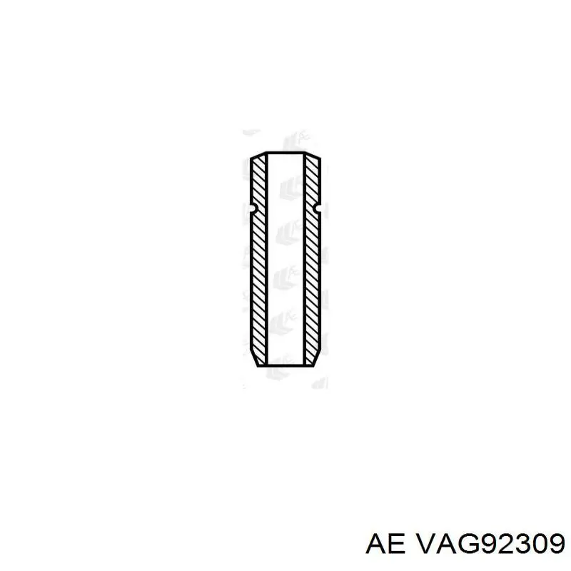 VAG92309 AE Guia de válvula