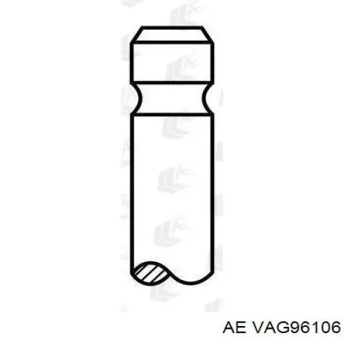 Compre VAG96106 AE Guia de válvula