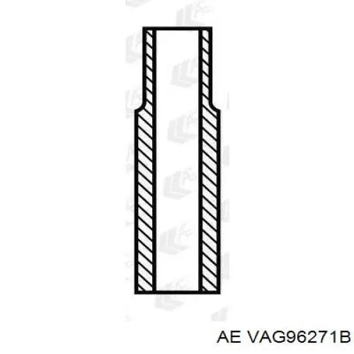 Guia de válvula VAG96271B AE