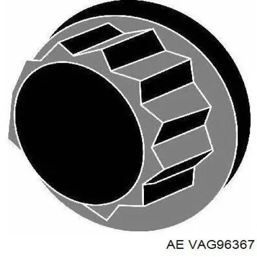 VAG96367 AE Guia de válvula