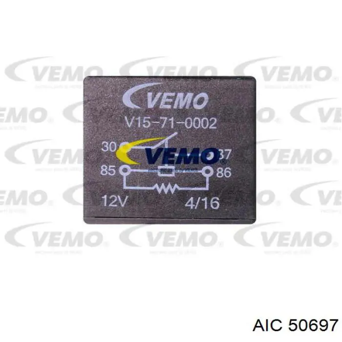 50697 AIC Relê de ventilador