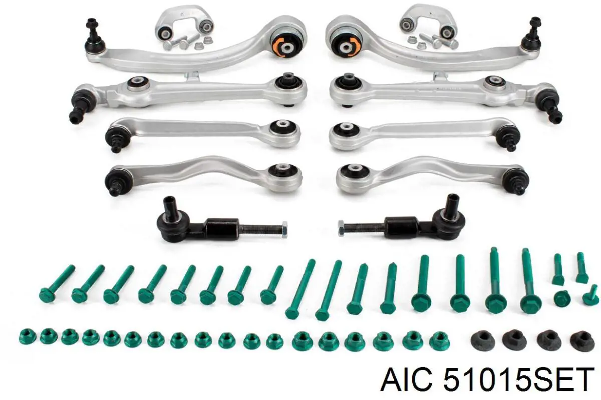 51015SET AIC Kit de braços oscilantes de suspensão dianteira
