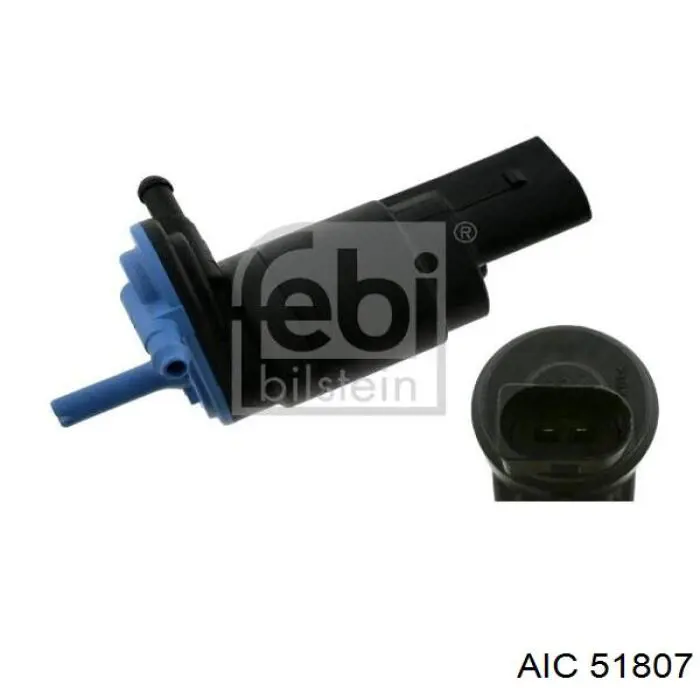 Compre 51807 AIC Bomba de motor de fluido para lavador de vidro dianteiro/traseiro