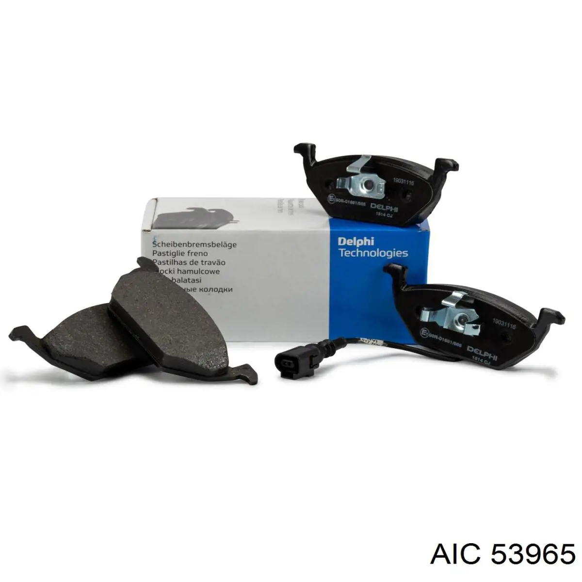 Compre 53965 AIC Lanterna da luz de fundo de matrícula traseira