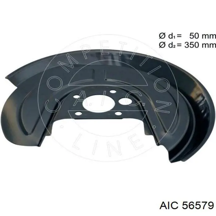 Proteção esquerda do freio de disco traseiro VAG 1J0615609 preço, a partir de 26,74 USD