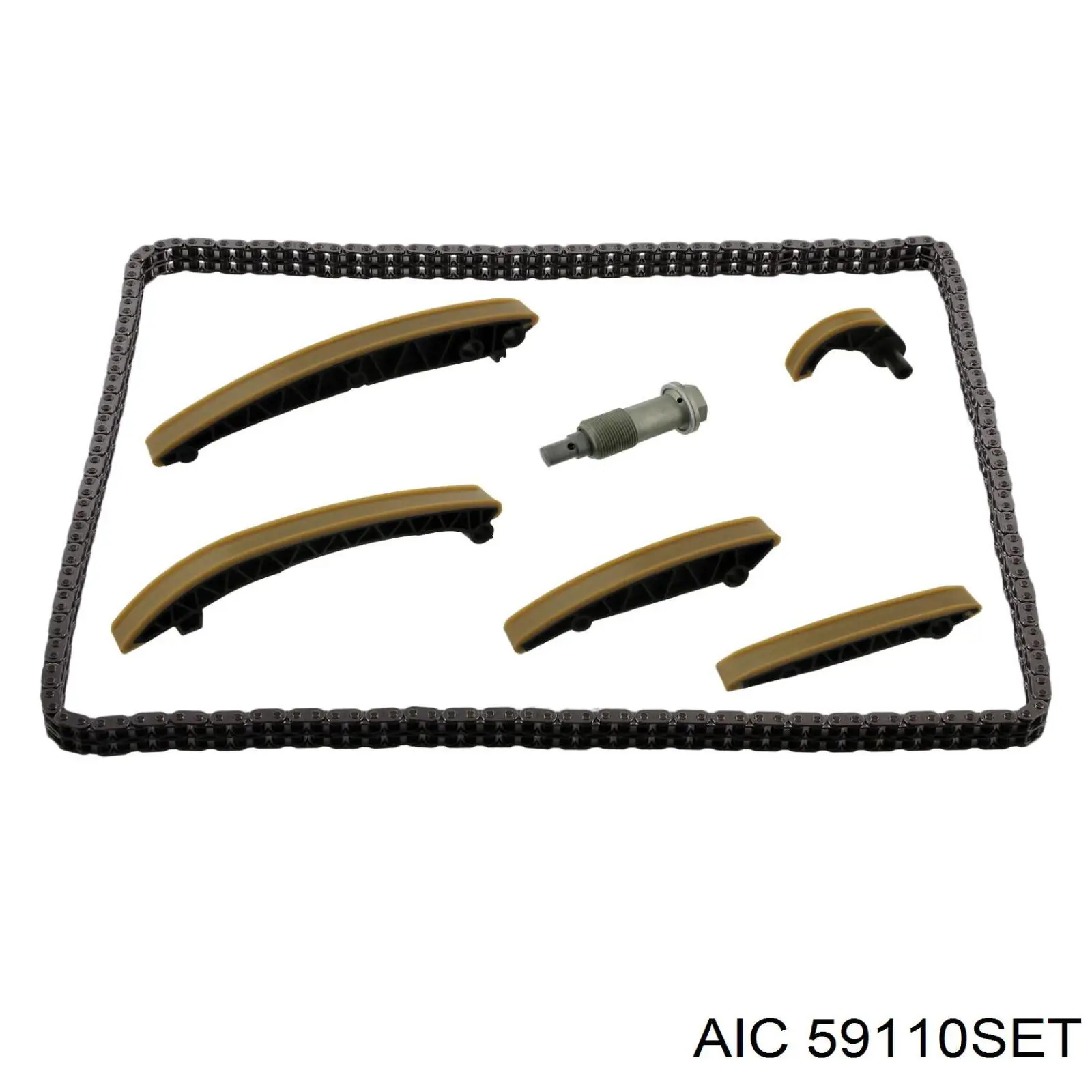 Cadeia do mecanismo de distribuição de gás, kit AIC 59110SET