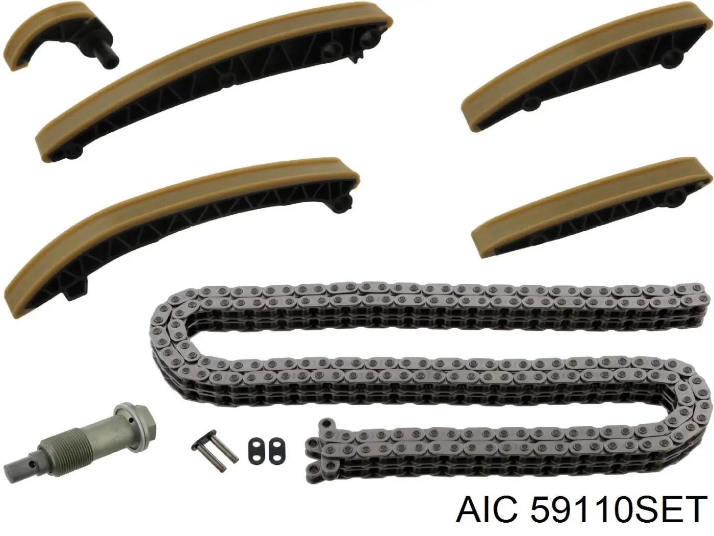 Cadeia do mecanismo de distribuição de gás, kit 59110SET AIC
