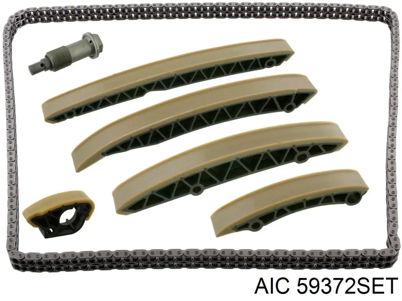 Cadeia do mecanismo de distribuição de gás, kit 59372SET AIC