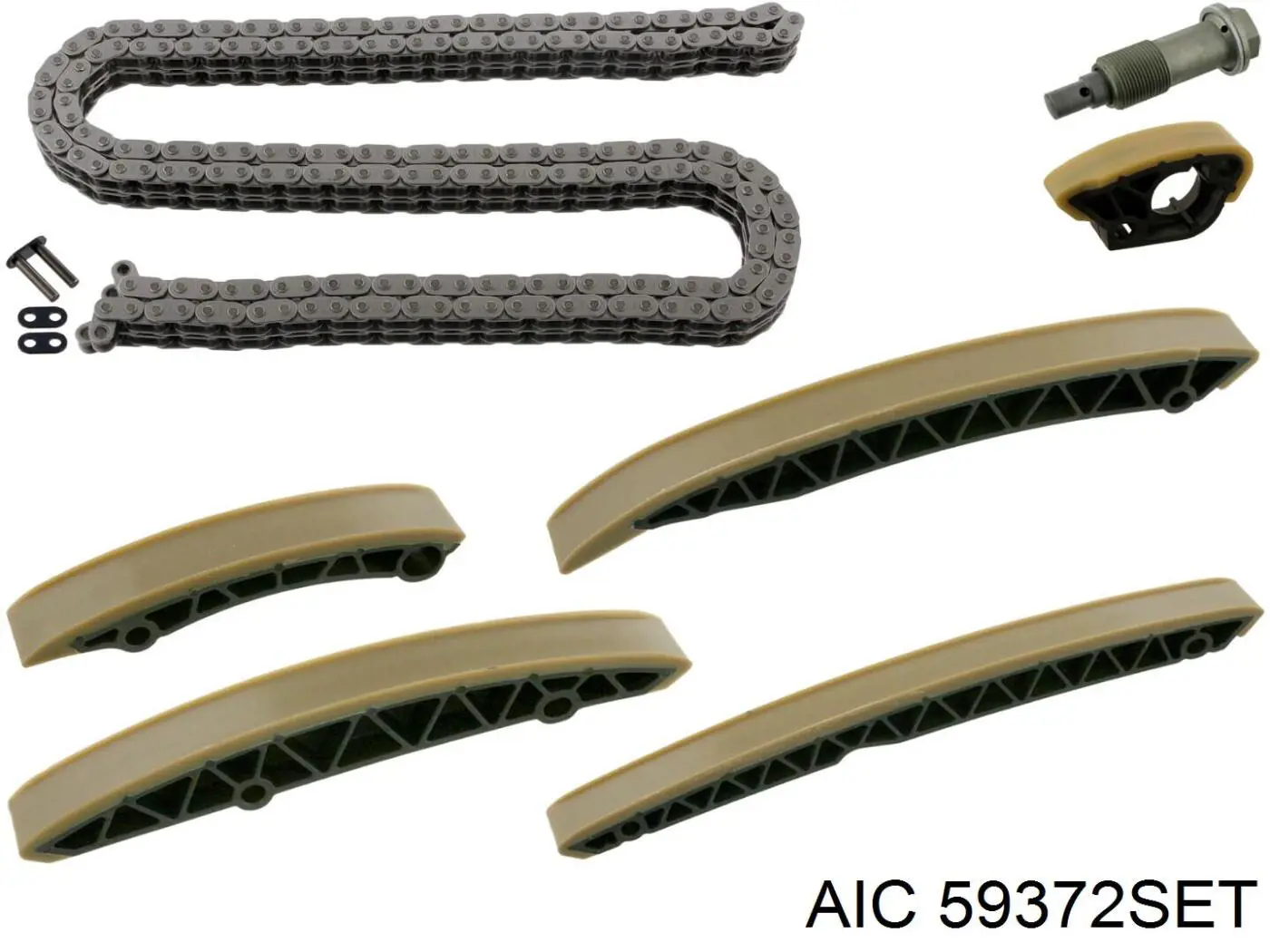 Cadeia do mecanismo de distribuição de gás, kit 59372SET AIC