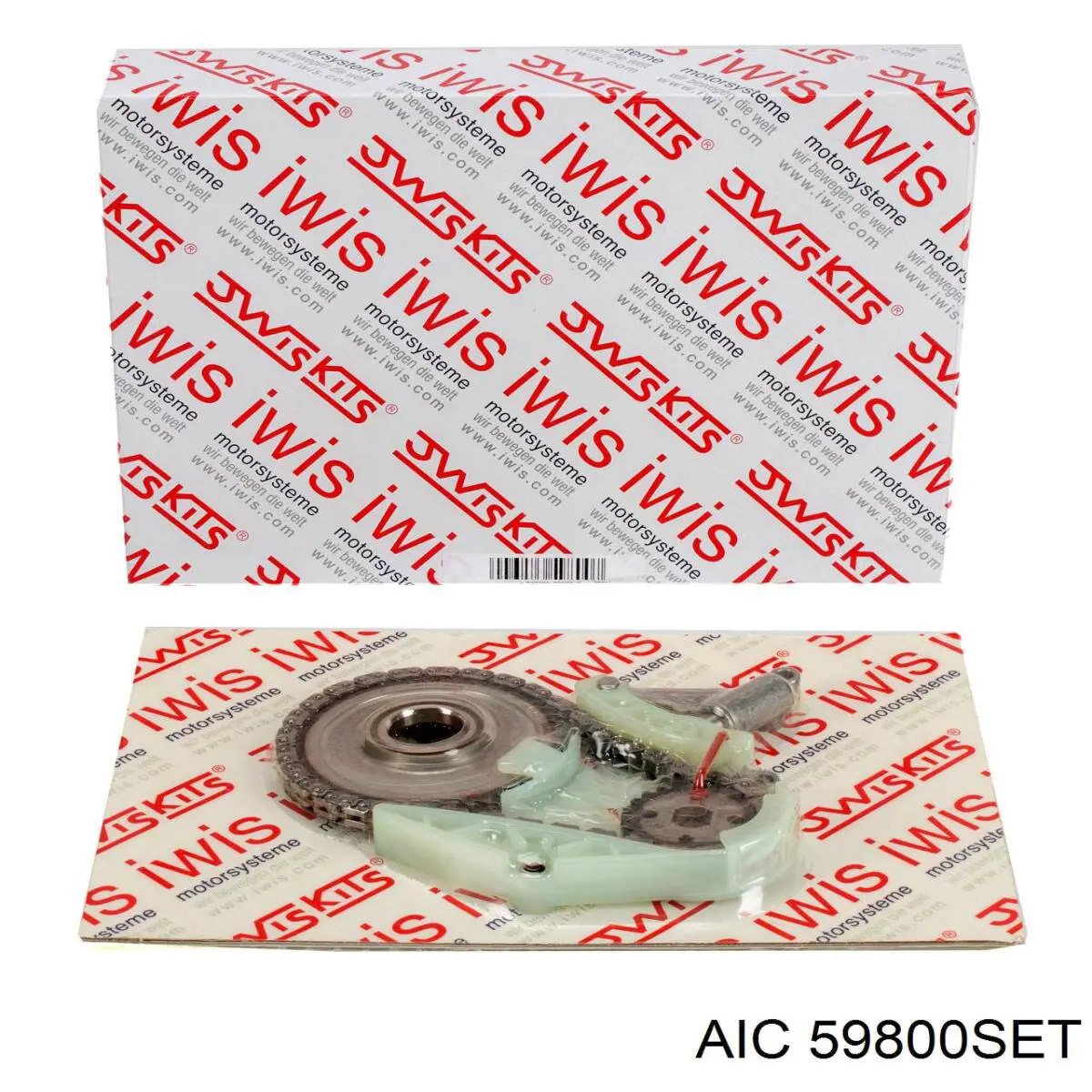 Cadeia de bomba de óleo, kit 59800SET AIC