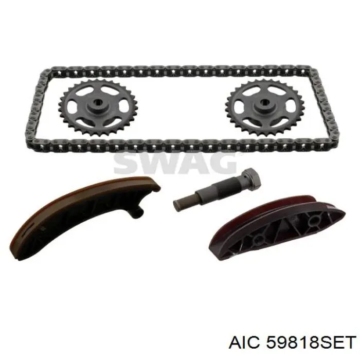 Cadeia do mecanismo de distribuição de gás, kit 59818SET AIC