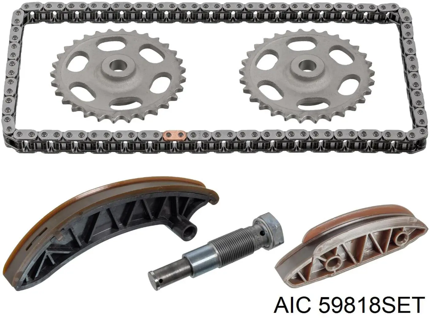 59818SET AIC Cadeia do mecanismo de distribuição de gás, kit