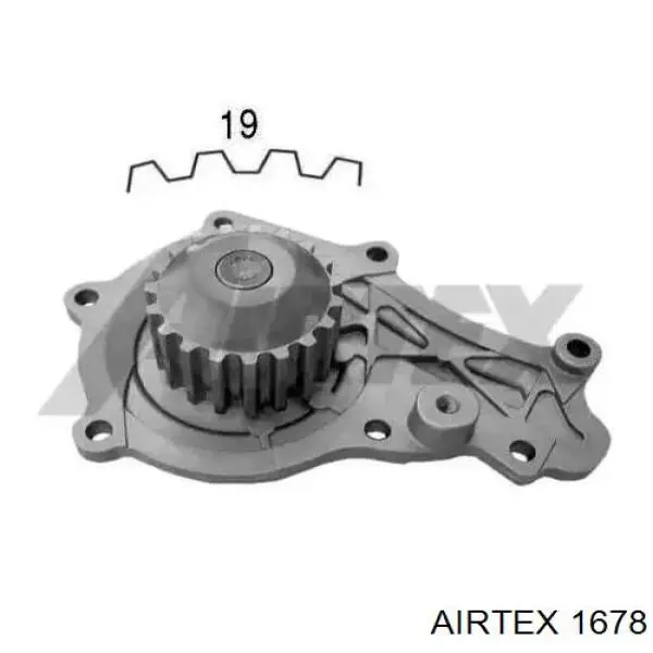 Bomba de água (bomba) de esfriamento Airtex 1678 preço, a partir de 44,34 USD