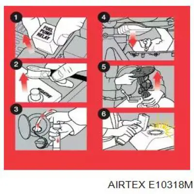 Módulo de bomba de combustível com sensor do nível de combustível Airtex E10318M preço, a partir de 140,76 USD