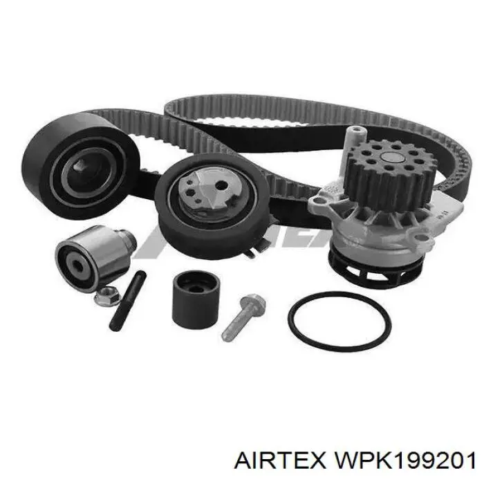 WPK199201 Airtex Correia do mecanismo de distribuição de gás, kit