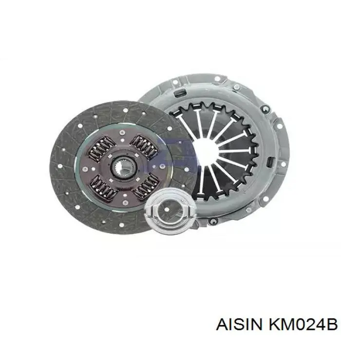 KM024B Aisin Kit de embraiagem (3 peças)