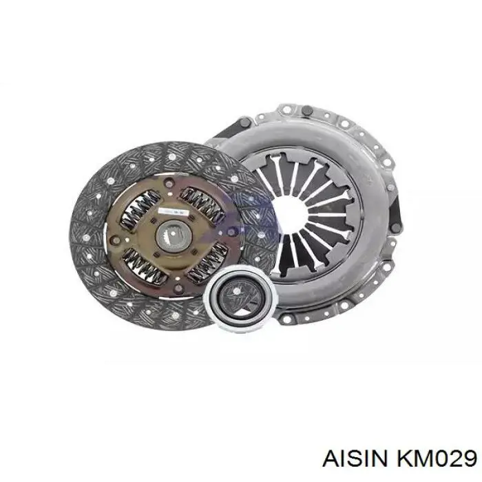 KM029 Aisin Kit de embraiagem (3 peças)