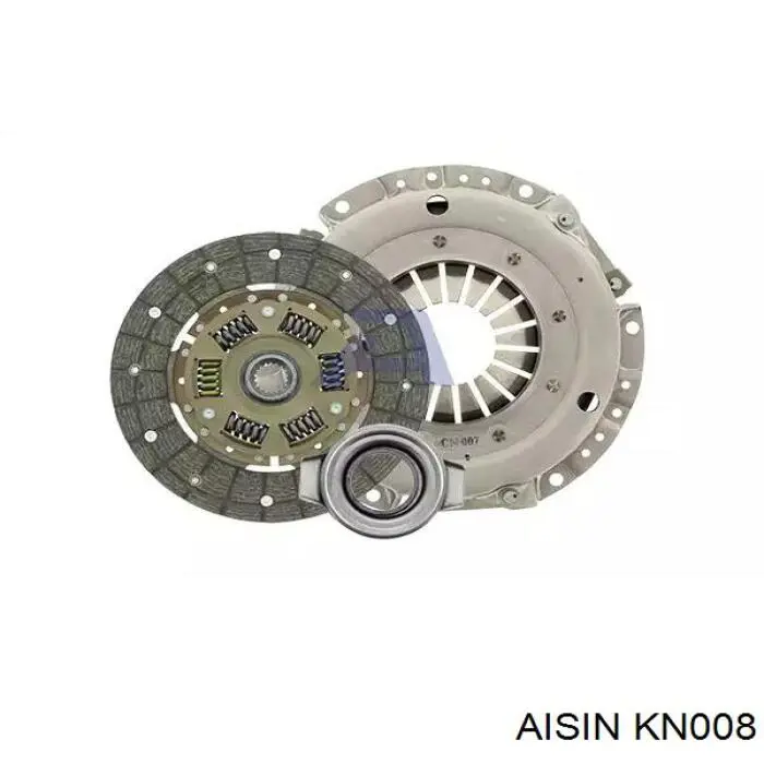 KN008 Aisin Kit de embraiagem (3 peças)