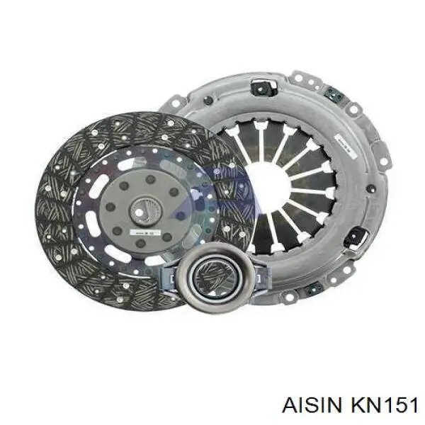 KN151 Aisin Kit de embraiagem (3 peças)