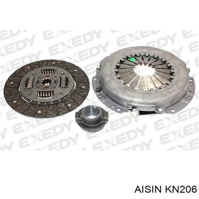 Compre KN206 Aisin Kit de embraiagem (3 peças)